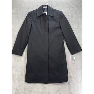 Murphy & Hartelius Trench Coat Women XS Black Lorraine 3M Thinsulate Insulated